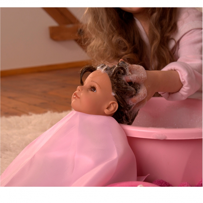 Кукла Лаура в лиловой накидке, 50 см.  
